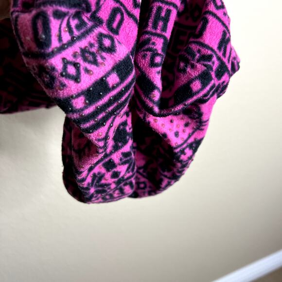 Hello Kitty Onesie Pajamas PJS Sleepwear Women Large Pink Comfy Cozy Loungewear - Picture 11 of 16